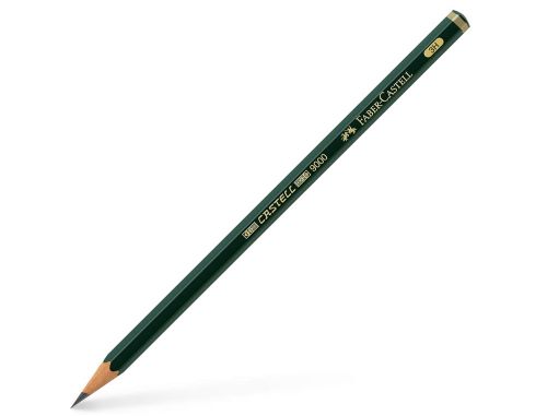 Lapis de grafite faber 9000 3h unidade , Faber castell , 73524 , 4005401190134
